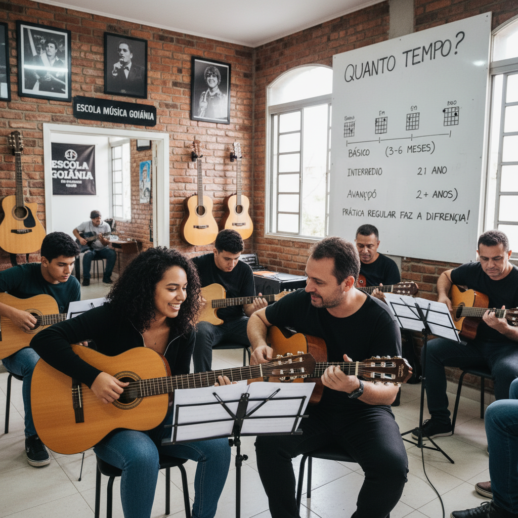 Quanto Tempo Leva Para Aprender Violão em Goiânia