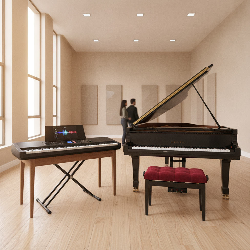 Teclado ou Piano em Goiânia: Qual a Diferença?