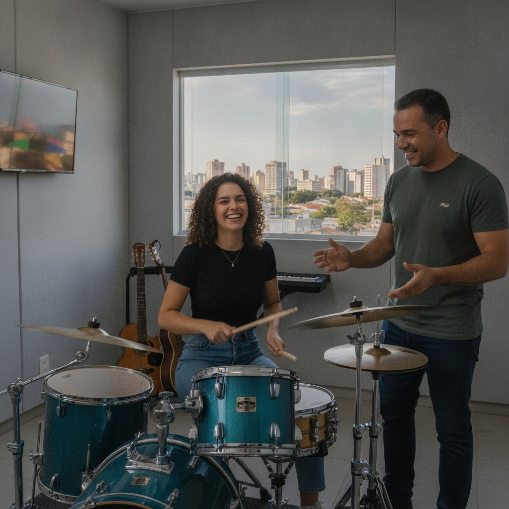 Vale a Pena Fazer Aula de Bateria em Goiânia?